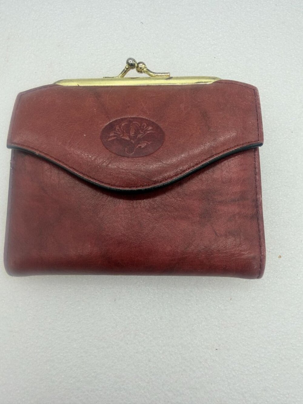 Vintage Buxton Leather Small Wallet and Coin Purse-AS IS